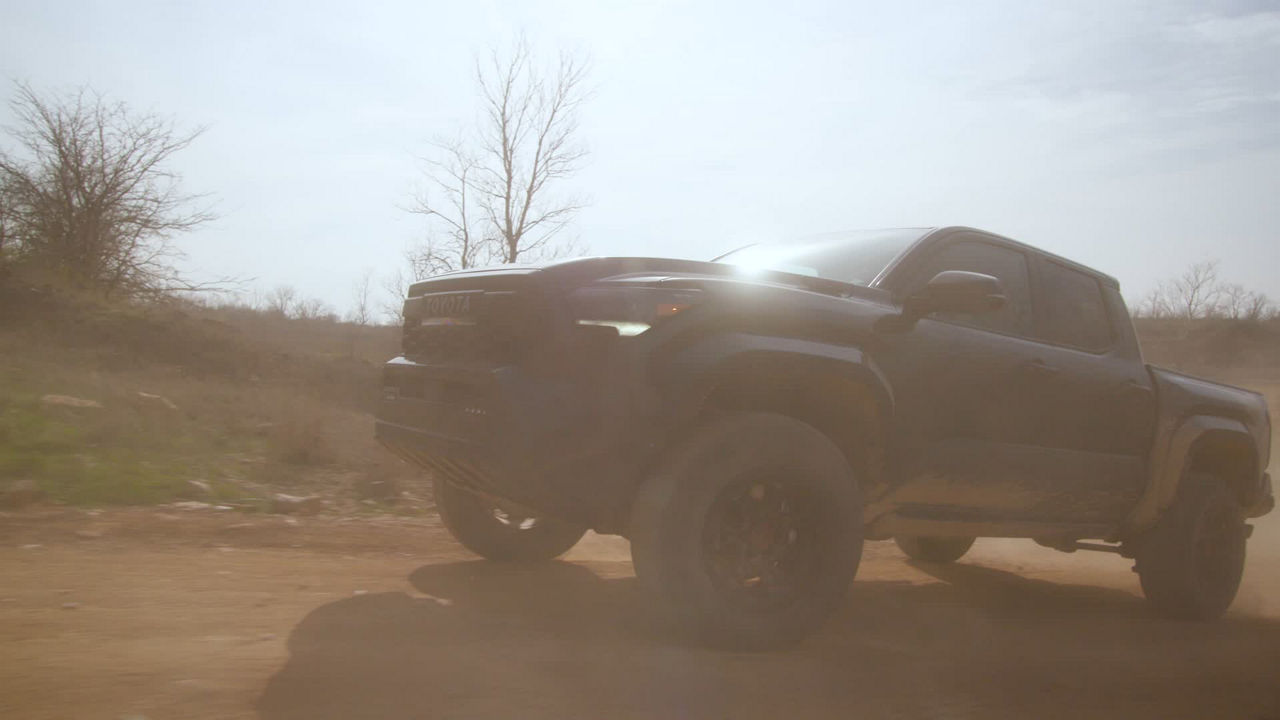 2024 Toyota Tacoma i FORCE Max TRD Pro Underground C2C BRoll mp4